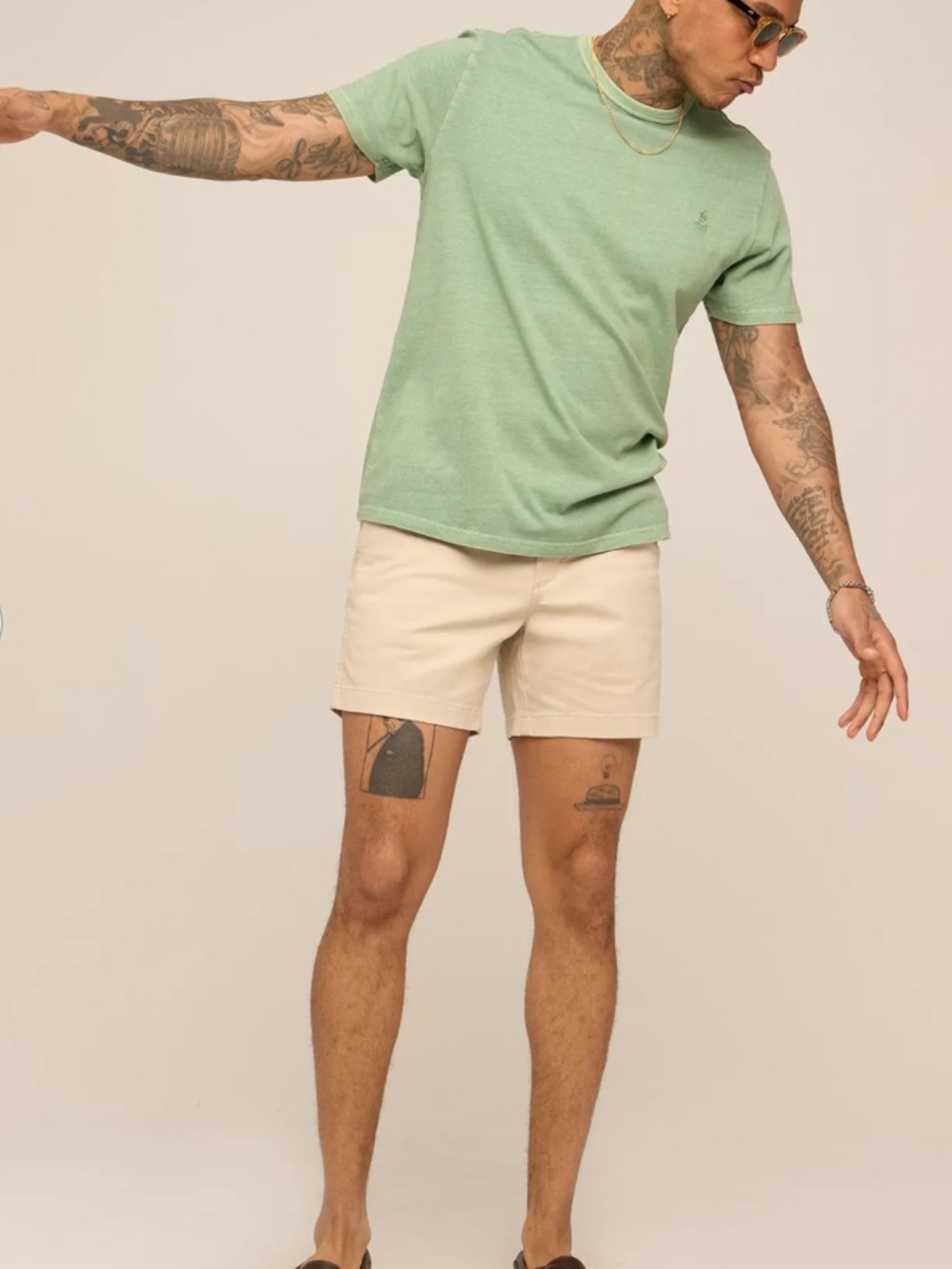 Chubbies Khakinators Originals Stretch Short 5.5 in Size Medium